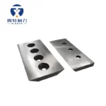 customized or standard double edge industrial blades wood chipper knives